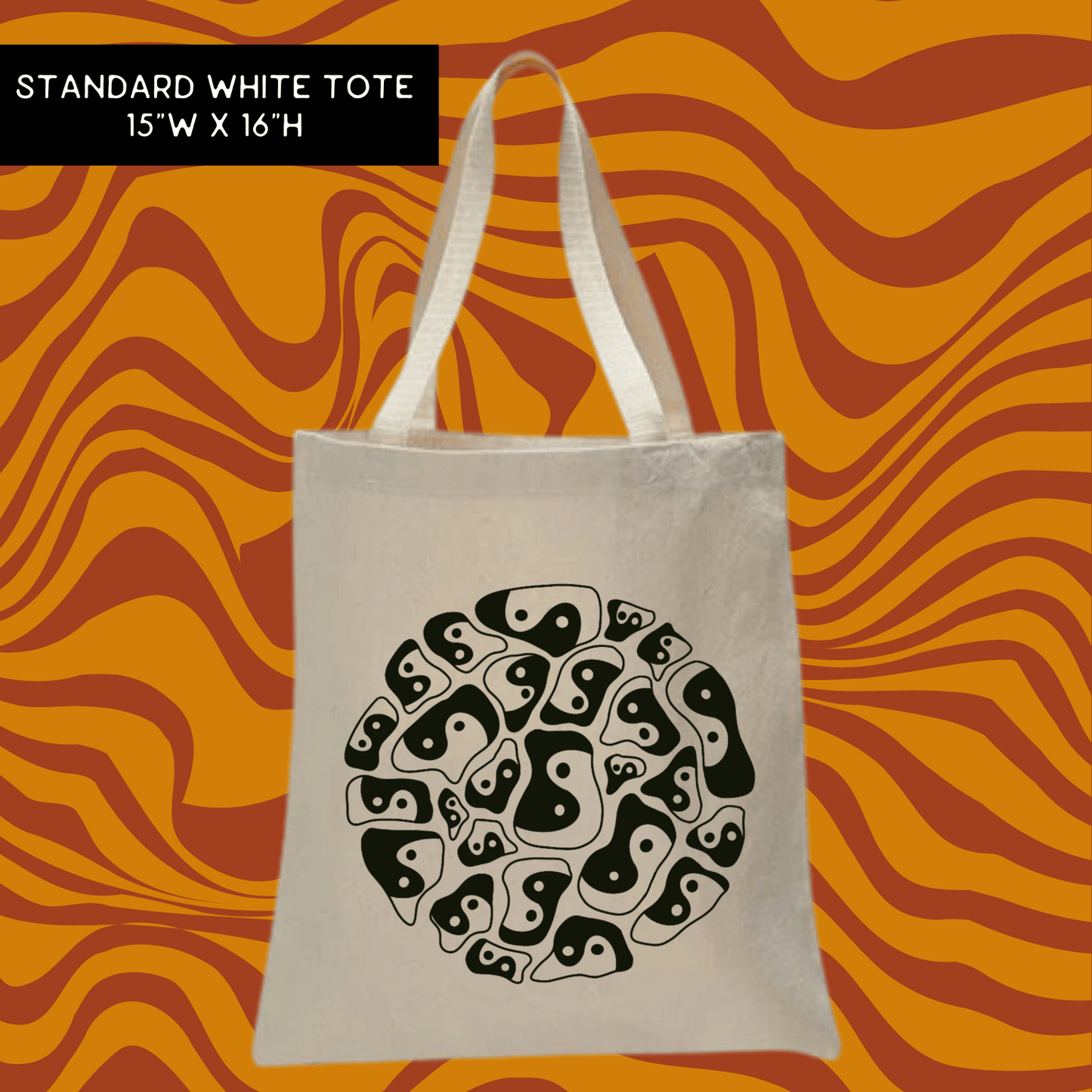 Yin Yang Tote Bag