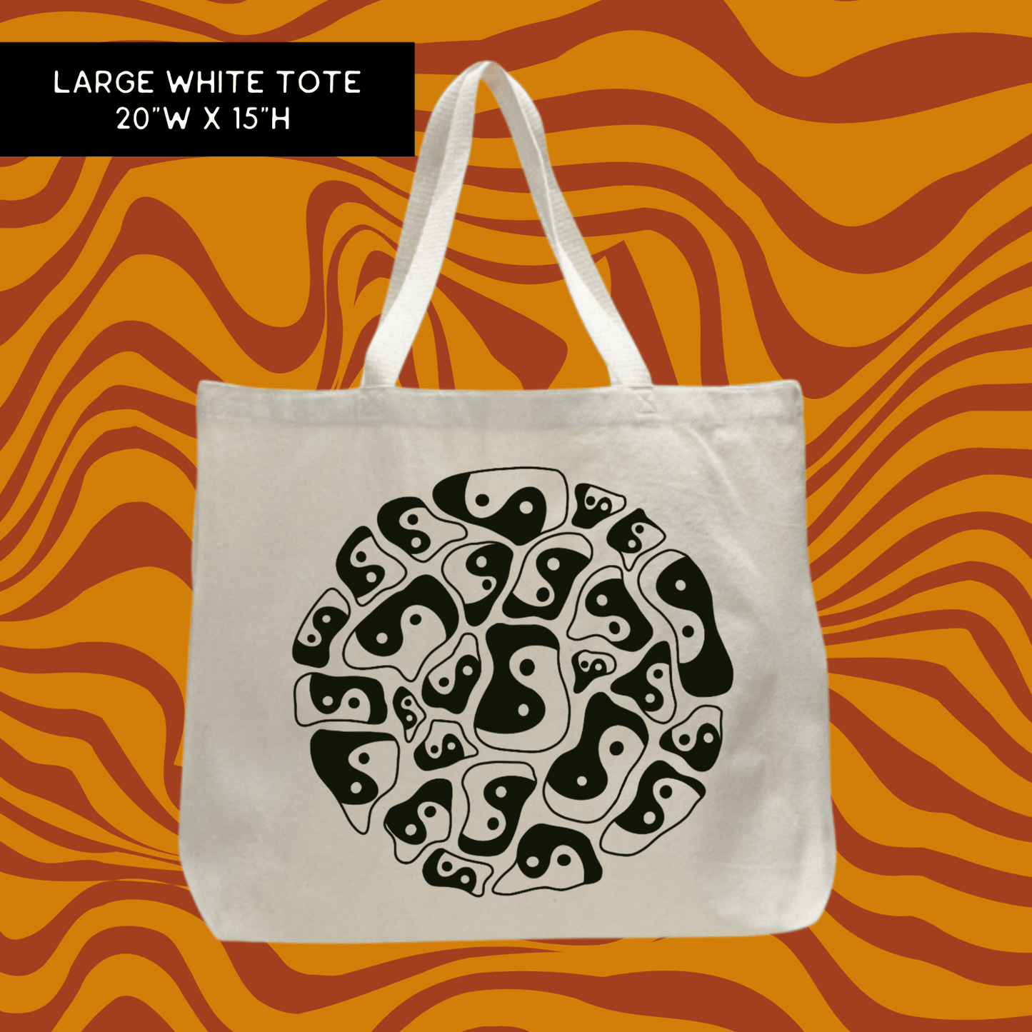 Yin Yang Tote Bag
