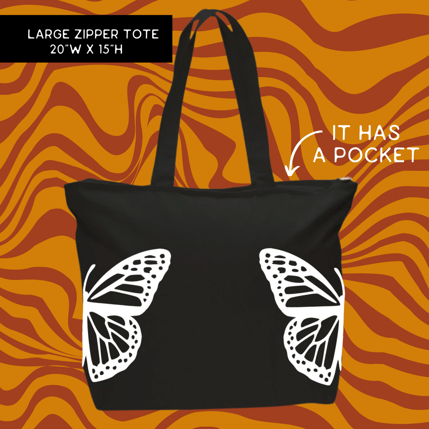 Butterfly Tote Bag