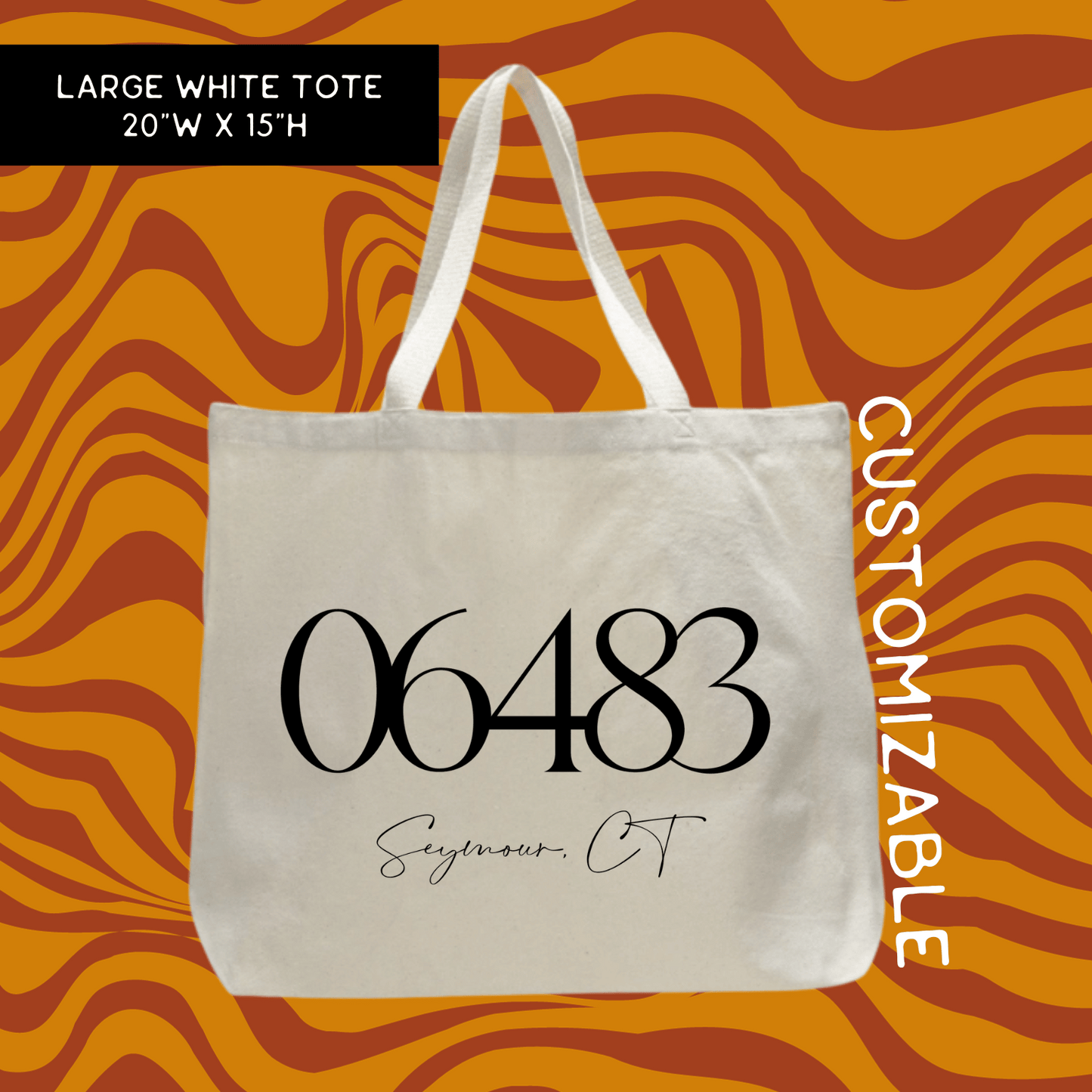 Custom Location Tote Bag