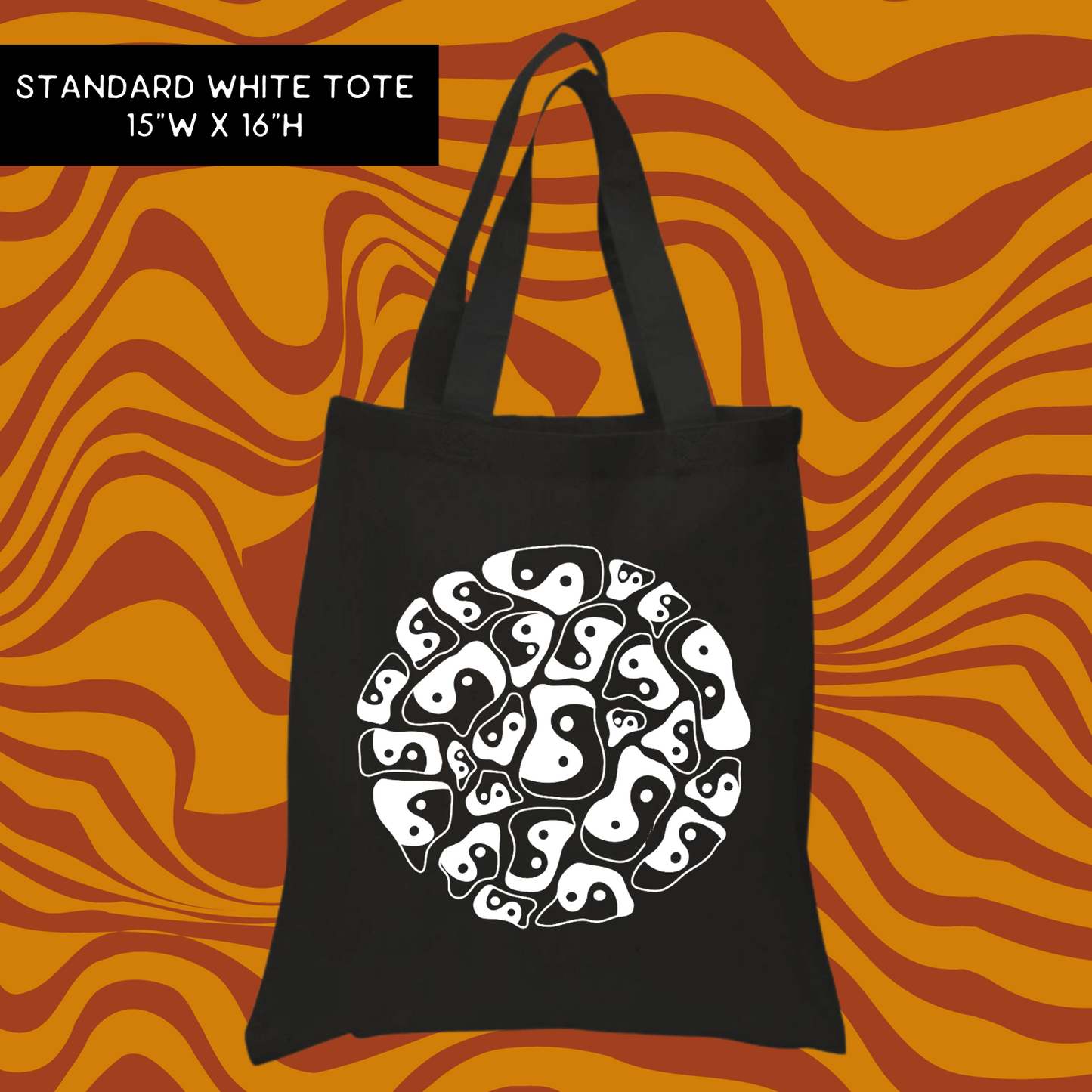 Yin Yang Tote Bag