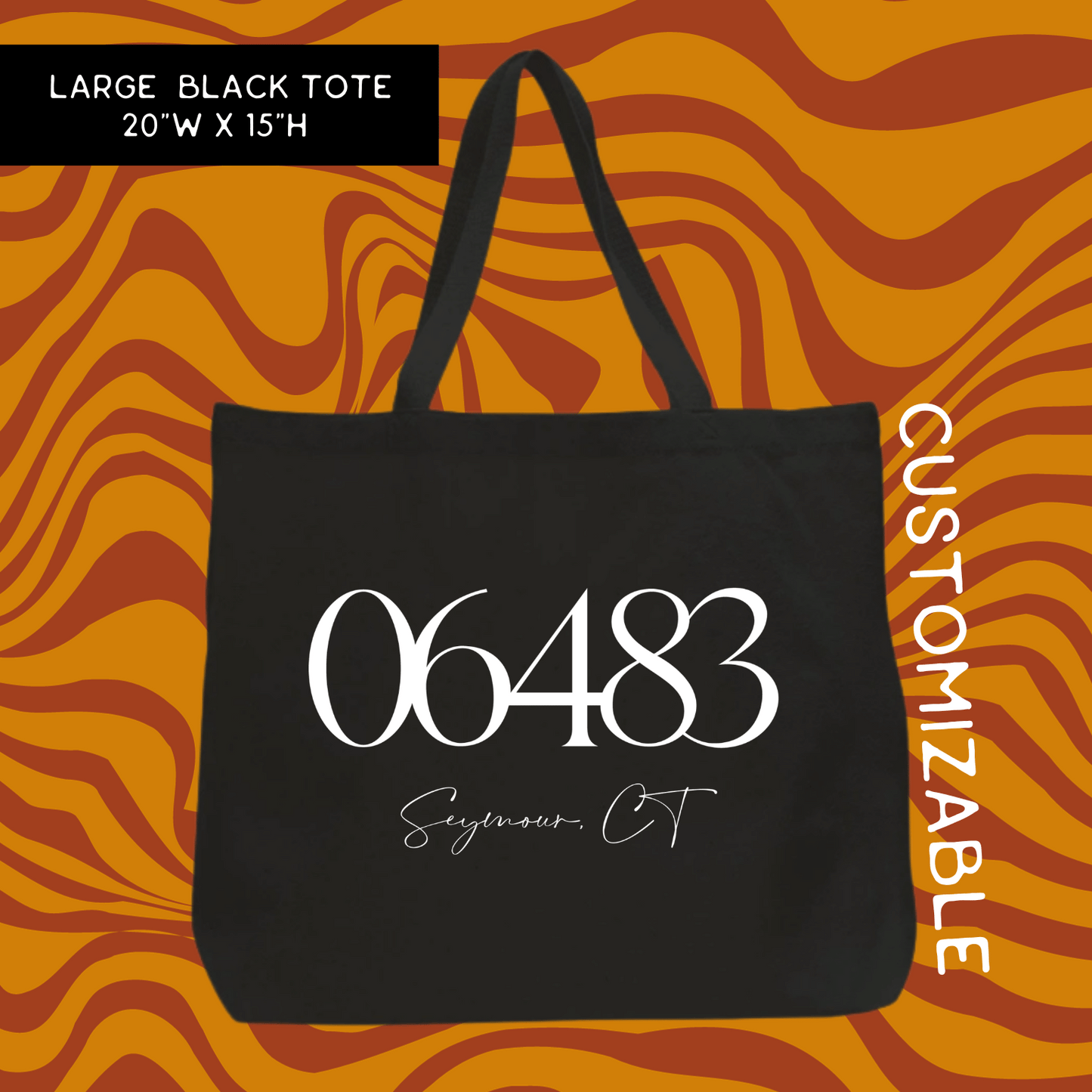 Custom Location Tote Bag