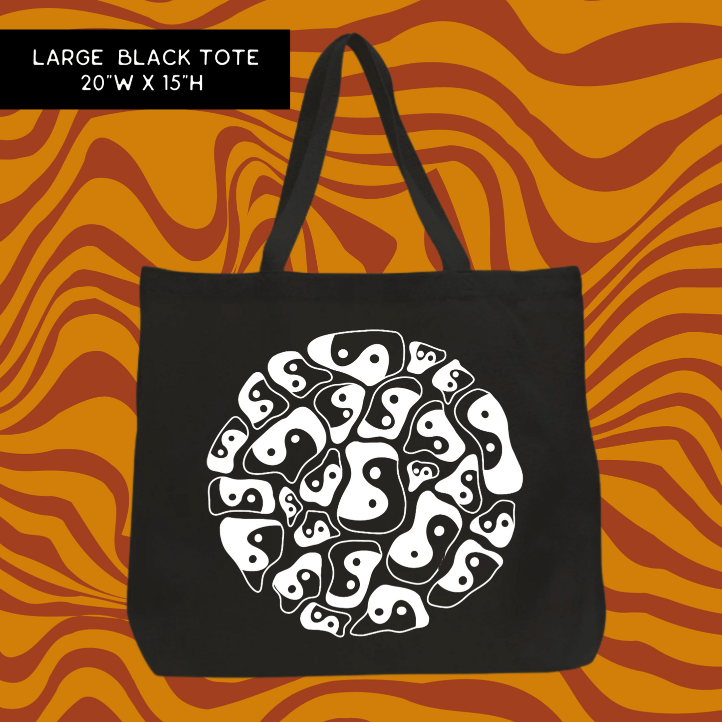 Yin Yang Tote Bag
