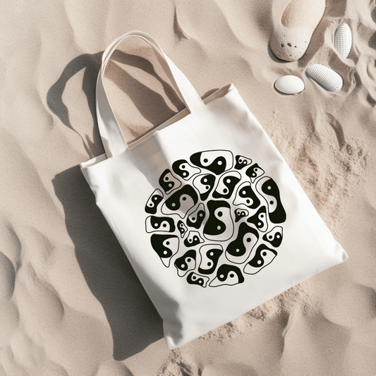 Yin Yang Tote Bag