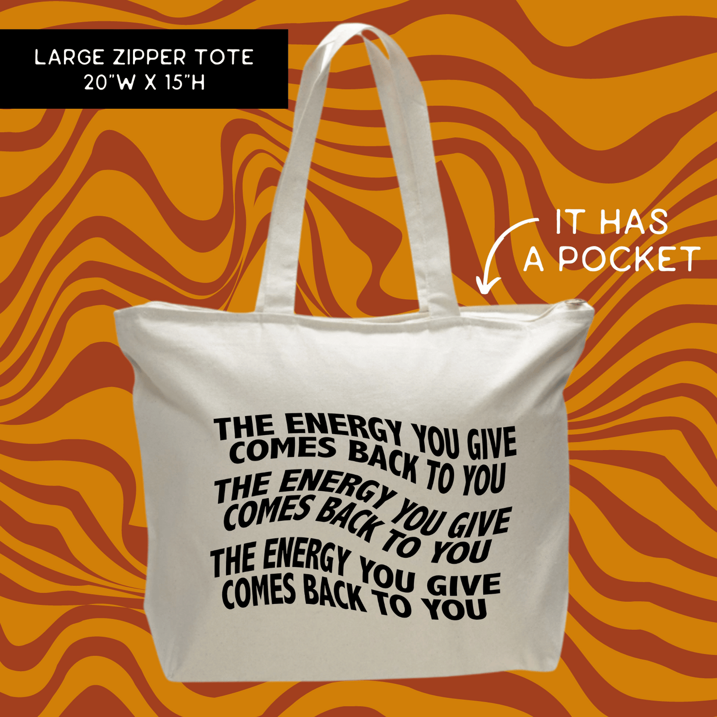 Energy Tote Bag