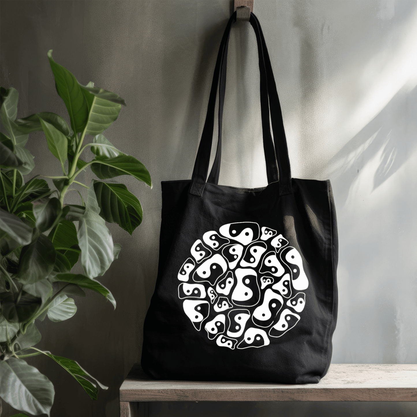 Yin Yang Tote Bag