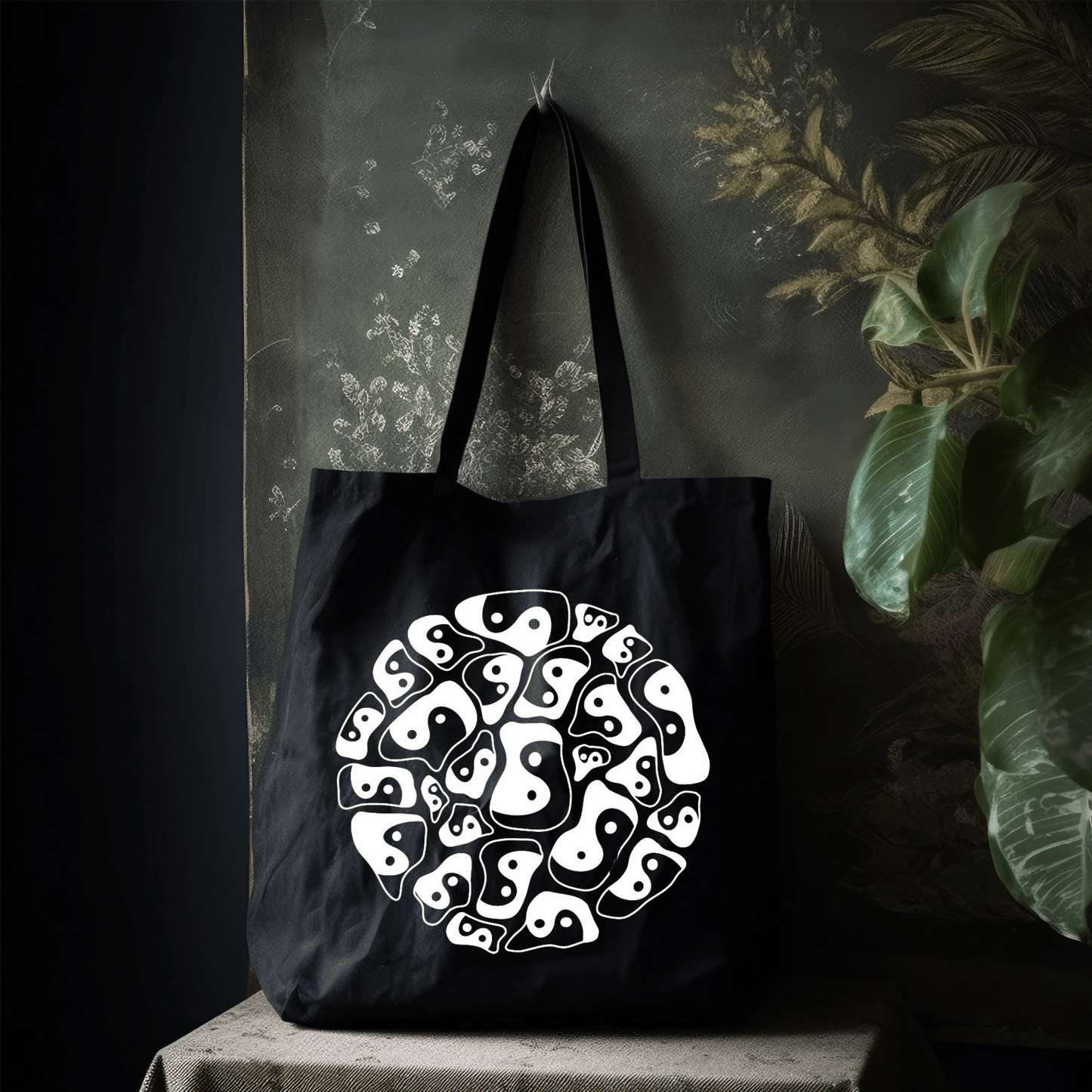 Yin Yang Tote Bag
