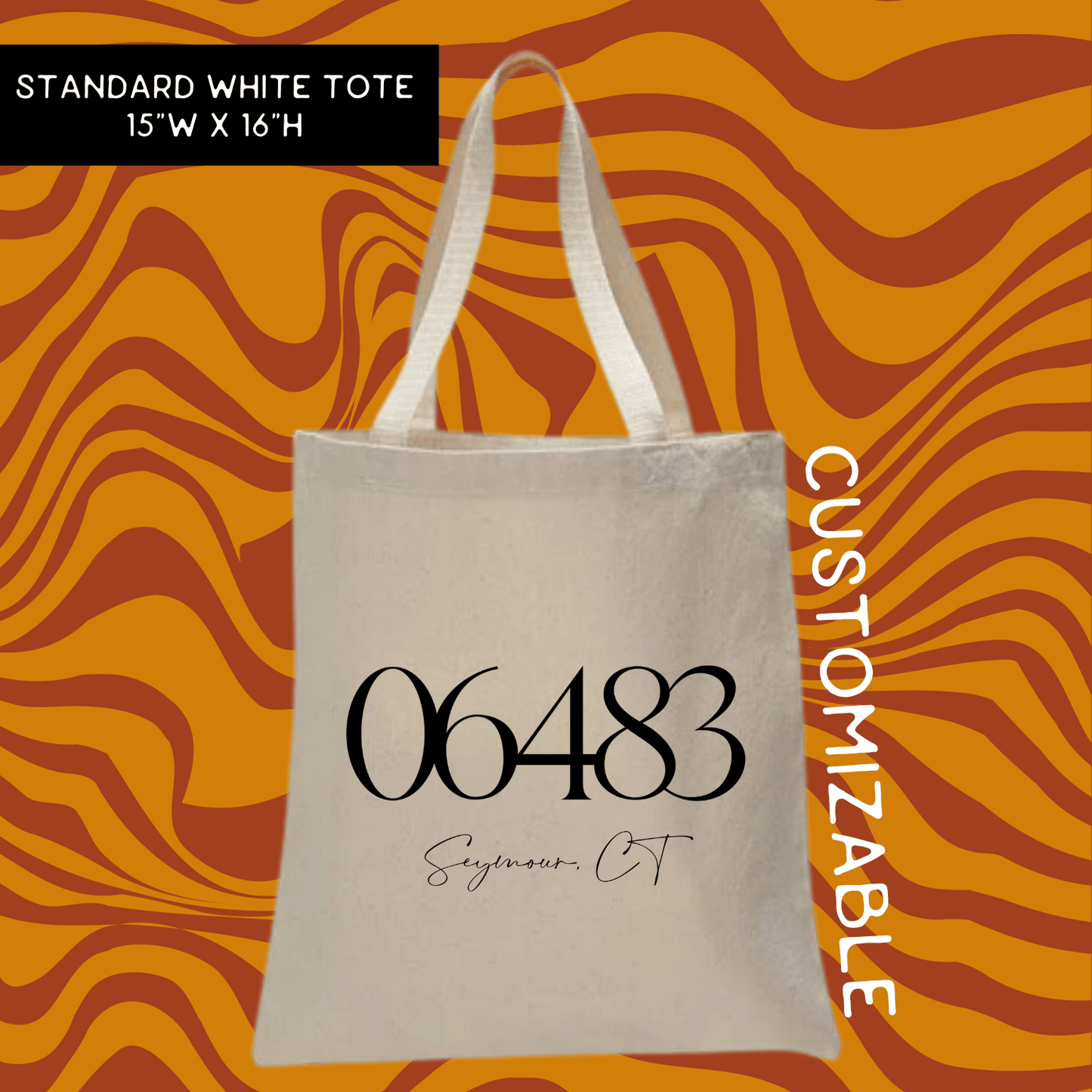 Custom Location Tote Bag